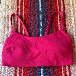 Lululemon Athletica Align Vibrant Pink Sports Bra